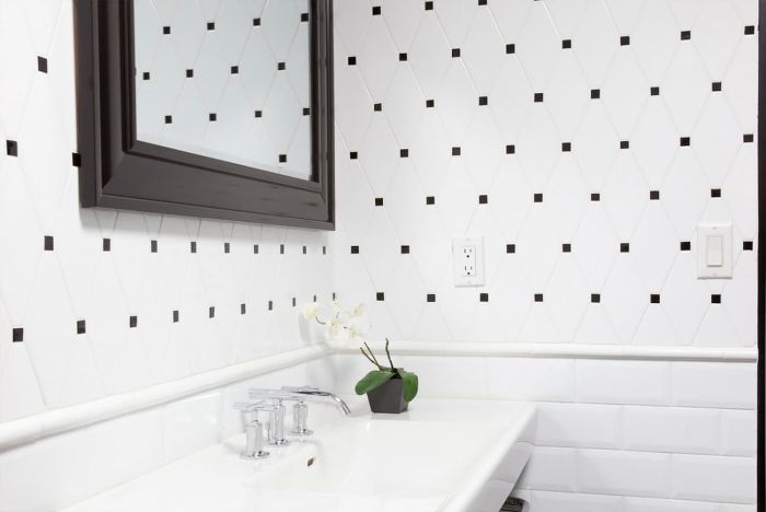 Tile Adex Rombos Liso Blanco Z 10x20 / Adex Rombos Liso Blanco Z 10x20 (ADNE8051)