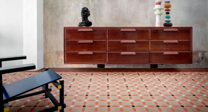 Stoneware Marazzi D_Segni Colore Tangerine 20x20 / Marazzi D_Segni Colore Tangerine 20x20 (M1KU)