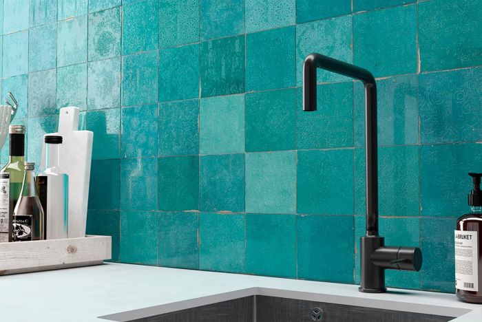 Tile WOW Zellige Decor Aqua 12.5x12.5 / WOW Zellige Decor Agua 12.5x12.5 (111363)