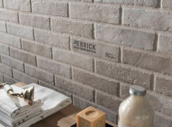 Tile Rondine Tribeca White Brick 6x25 / Rondine Tribeca White Brick 6x25 (J85888)