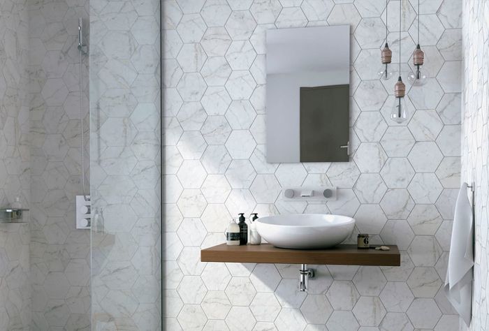 Tile Equipe Carrara Metro 7.5x15 / Equipe Carrara Metro 7.5x15 (23083)