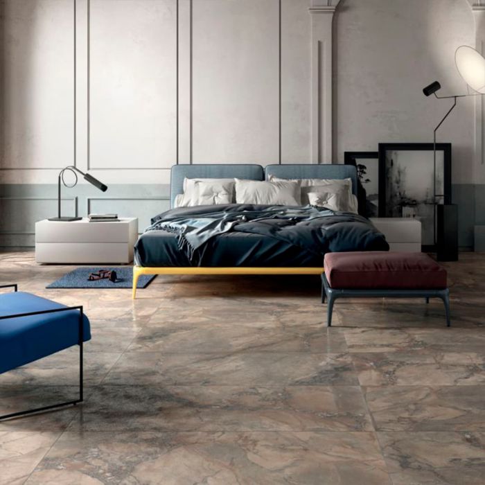 Porcelain stoneware Ariana Epoque Brown 60x60 / Ariana Epoque Brown 60x60 (PF60004408)