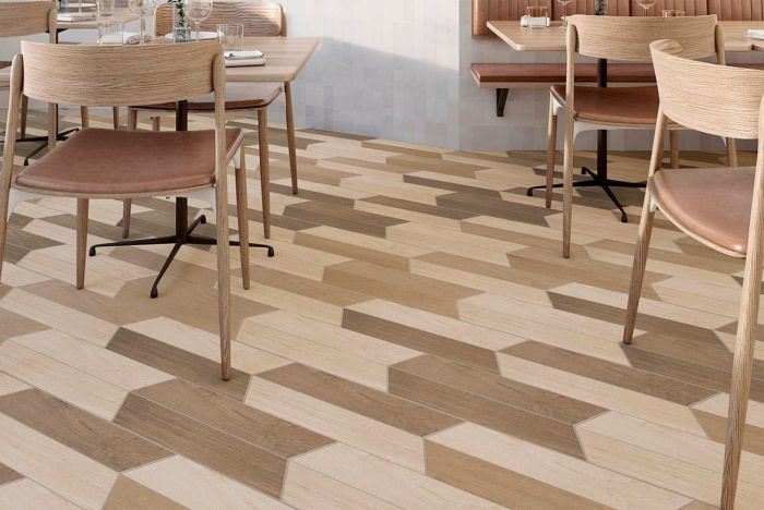 Stoneware WOW 60 Chevron B Wood Dark 10x52 / WOW 60 Chevron B Wood Dark 10x52 (120279)