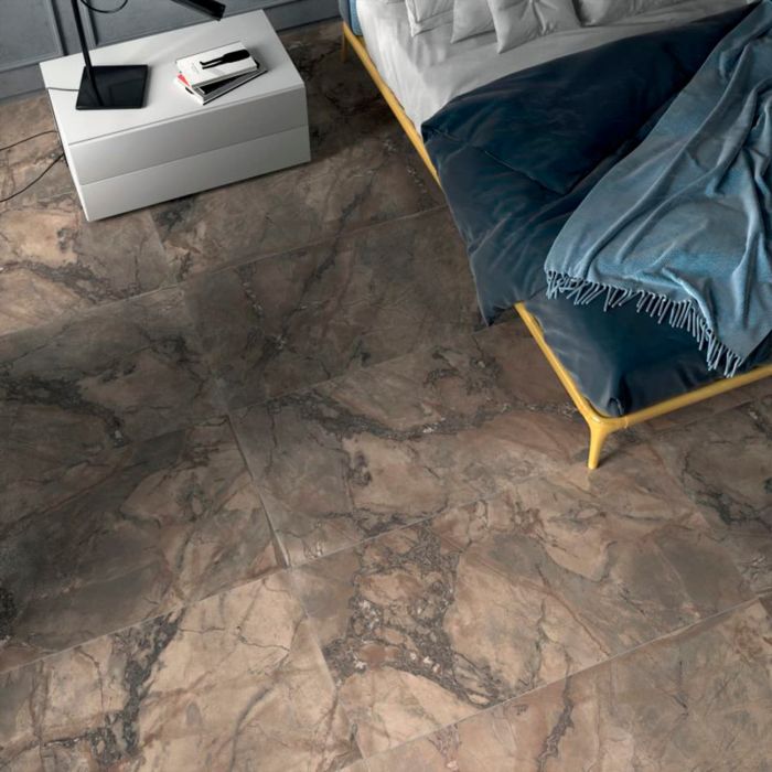 Porcelain stoneware Ariana Epoque Brown 60x60 / Ariana Epoque Brown 60x60 (PF60004408)