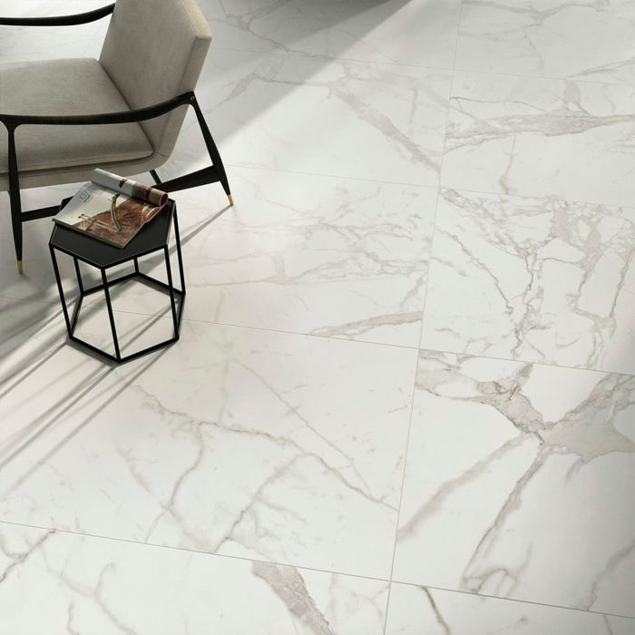 Stoneware Fioranese Marmorea Bianco Statuario Lev 60x60 / Fioranese Marmorea Bianco Statuario Lev 60x60 (MM602LR)