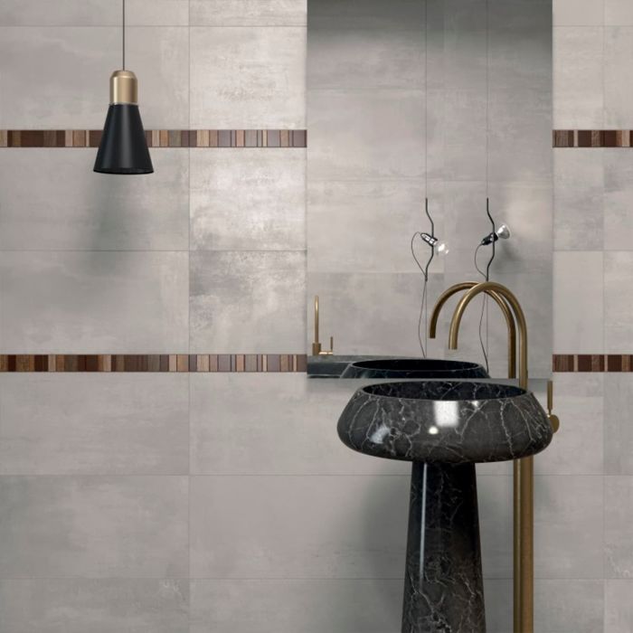 Mosaic ABK Interno 9 Mosaico Quadretti Mud 30x30 / Abk Interno 9 Mosaico Quadretti Mud 30x30 (I9R09251)