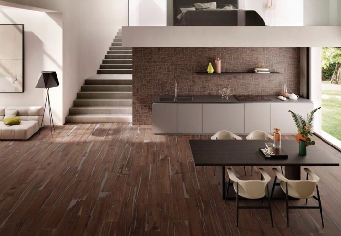 Porcelain stoneware Provenza Alter Bruciato 20x120 / Provenza Alter Bruciato 20x120 (EGNX)