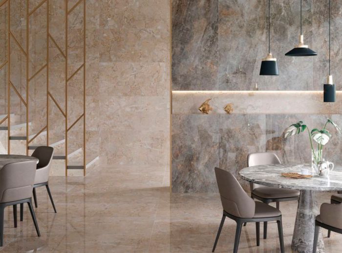 Vitra Marble-X Augustos Taupe Lappato R9 Rectificat 60x60 / Vitra Marble-X Augustos Taupe Lappato R9 Rectificat 60x60 (K949764LPR)