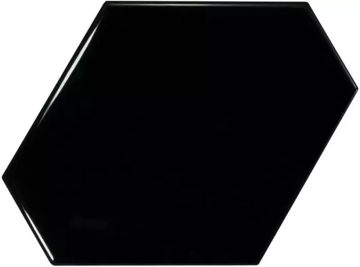 Tile Equipe Scale Benzene Black 10.8x12.4 / Equipe Scale Benzene Black 10.8x12.4 (23833)