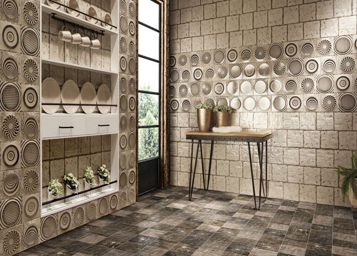 Tile Mainzu Artigiano Nacar 20x20 / Mainzu Artigiano Nacar 20x20 (PT02745)