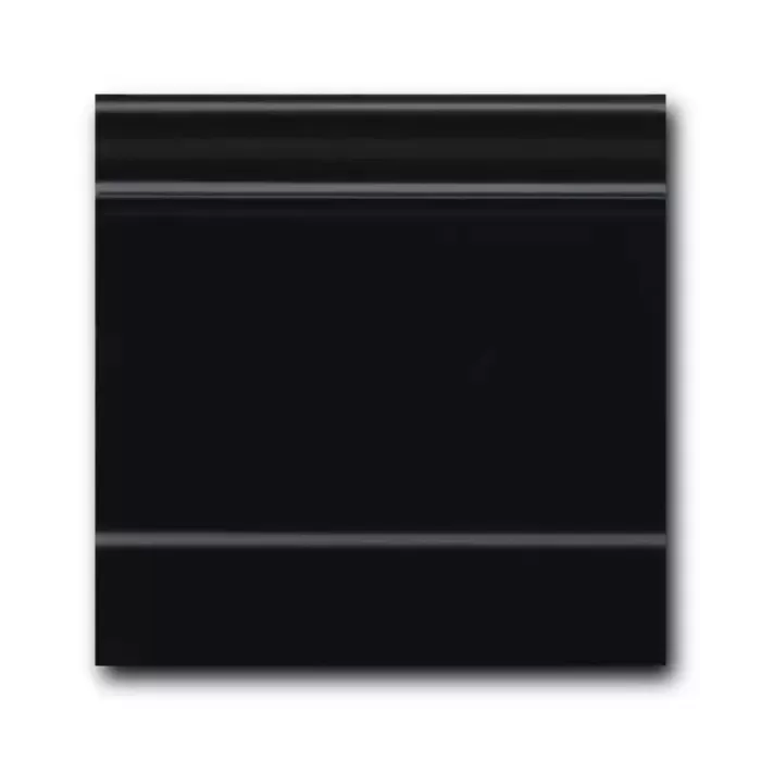 Skirting board Grazia Ceramiche Vintage Zoccolo Black 20x20 / Grazia Ceramiche Vintage Zoccolo Black 20x20 (ZO7)