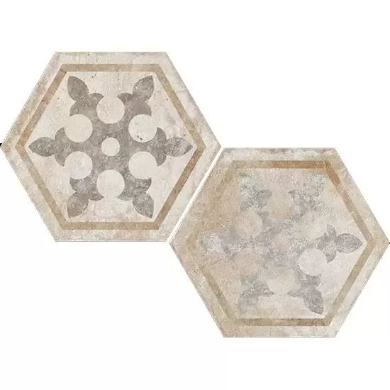 Stoneware Fioranese Heritage Deco Exagona Texture 1 34.5x40 / Fioranese Heritage Deco Exagona Texture 1 34.5x40 (HET1EX)