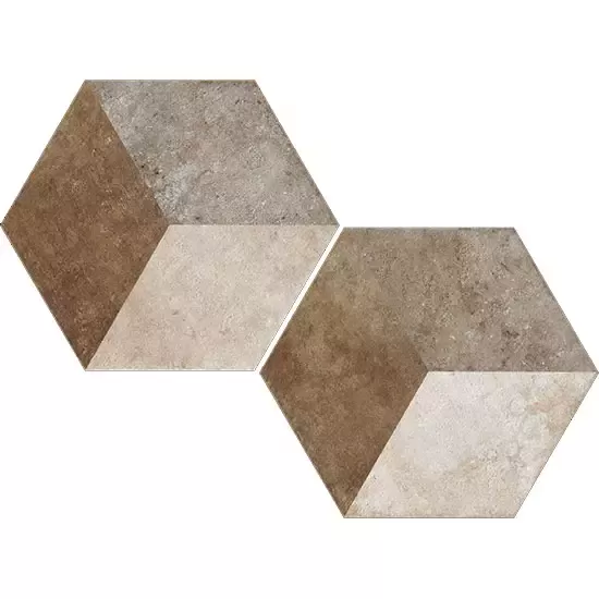 Fioranese Heritage Deco Exagona Texture 2 34.5x40 / Fioranese Heritage Deco Exagona Texture 2 34.5x40 (HET2EX)