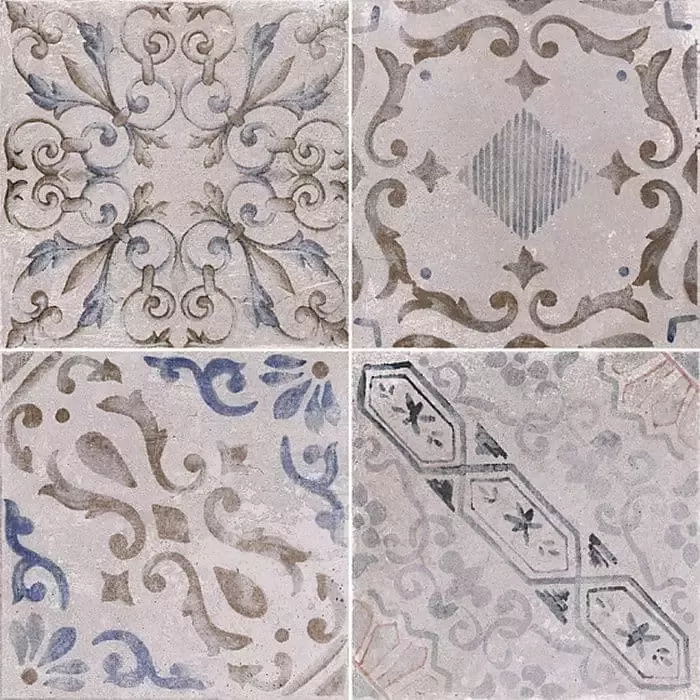 Tile Dual Gres Antigua Decor Medina 45x45 / Dual Gres Antigua Decor Medina 45x45 (DG_ANT_MDD)