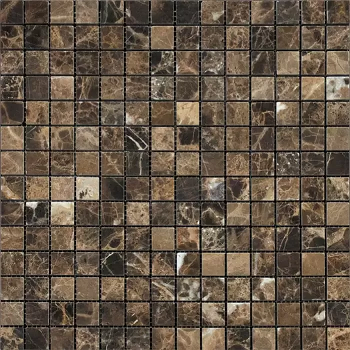 Mosaic Natural Adriatica Emperador Dark 7M022-20P 30.5x30.5 / Natural Adriatica Emperador Dark 7M022-20P 30.5x30.5 (7M022-20P)