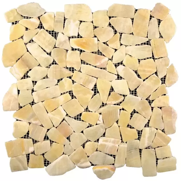 Mosaic Natural Paladium Onyx Yellow 7M073-ML 30.5x30.5 / Natural Paladium Onyx Yellow 7M073-ML 30.5x30.5 (7M073-ML)