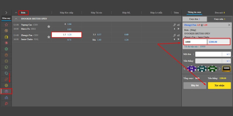 Cách d khách hàng tham gia dt cc Bida online 789bet 